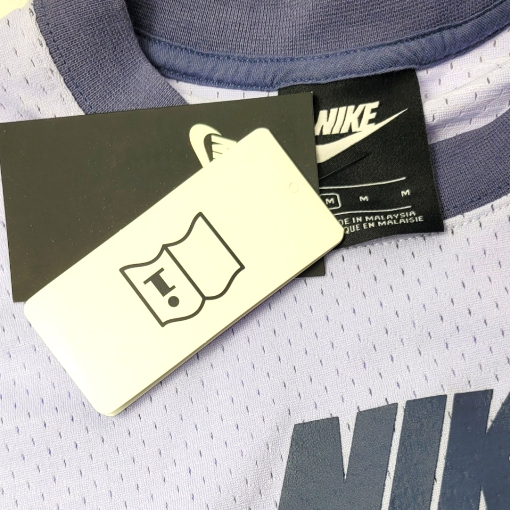 Nike Loose Fit Jersey Long Sleeve Crop Top sz Med - Picture 4 of 5